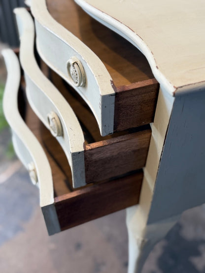 Vintage Painted Bedside Drawers