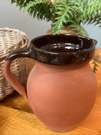 Vintage Brannam Terracotta Jug