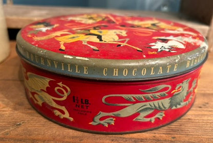 Bournville Red Vintage Tin