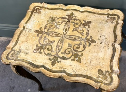 Vintage Florentine Side Table
