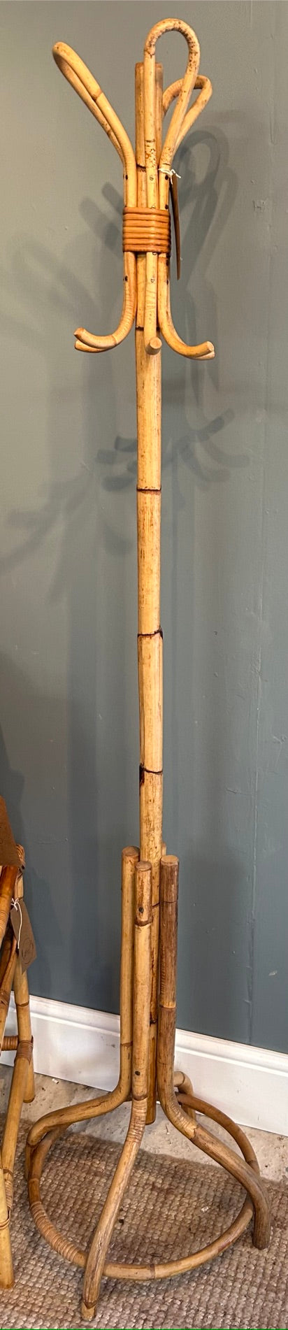 Vintage Bamboo Hat/ Coat Stand