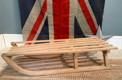 Vintage Wooden Sledge - Great Christmas Display Prop