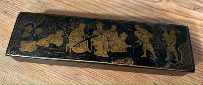 Antique Black Lacquered Box