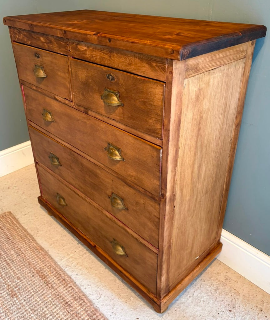 Vintage Pine Chest of Drawers
