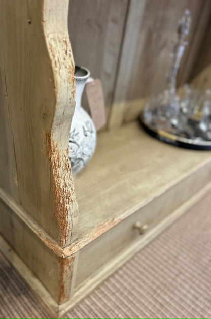 Rustic Vintage Painted Antique Pine Boho Shelves