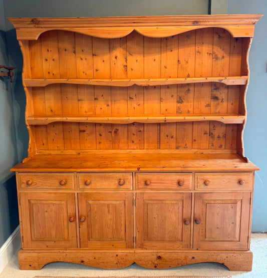 Vintage Pine Kitchen Dresser