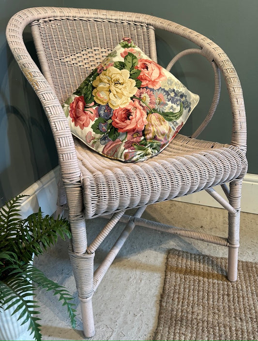 Vintage Lloyd Loom Wicker Chair
