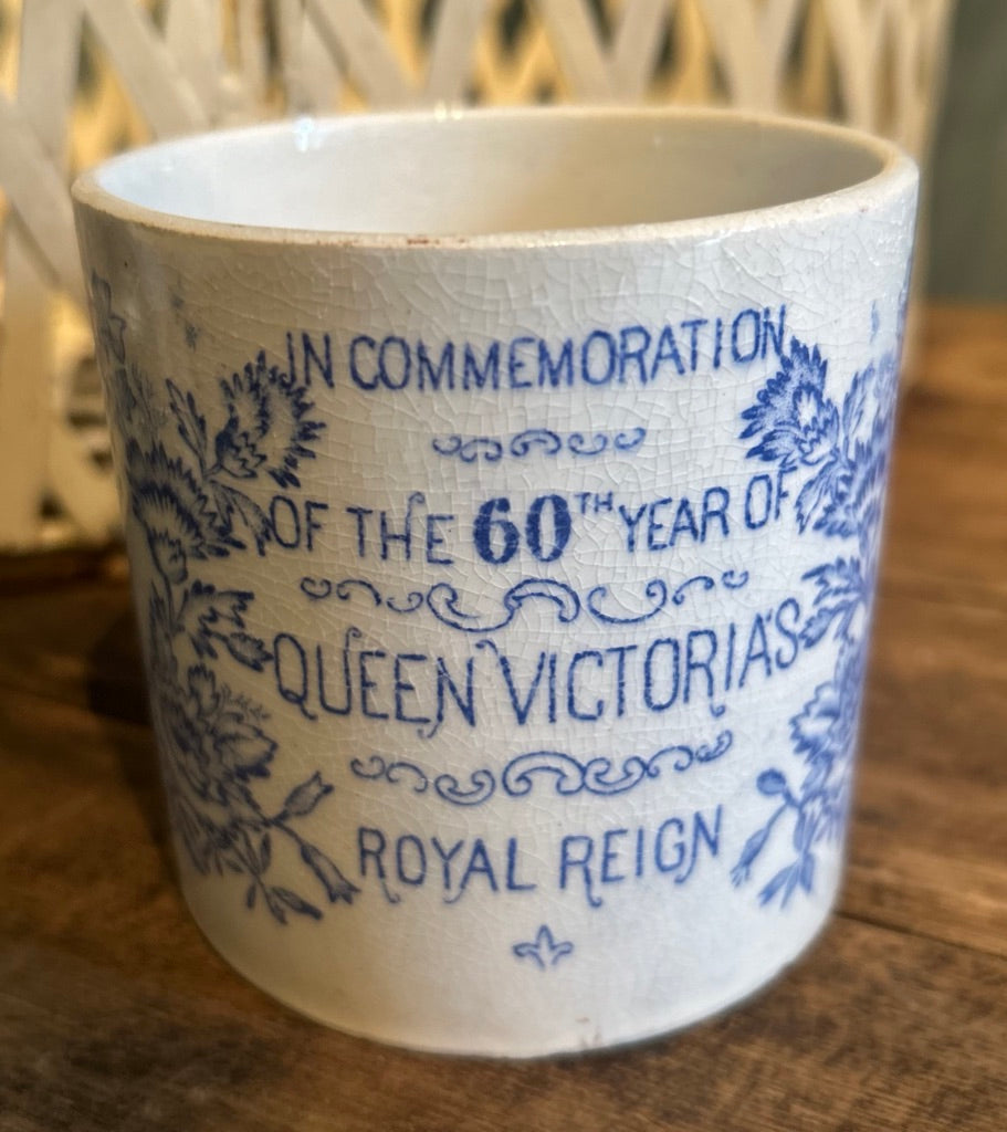 Antique Mug -60th Year of Queen Victorias Reign