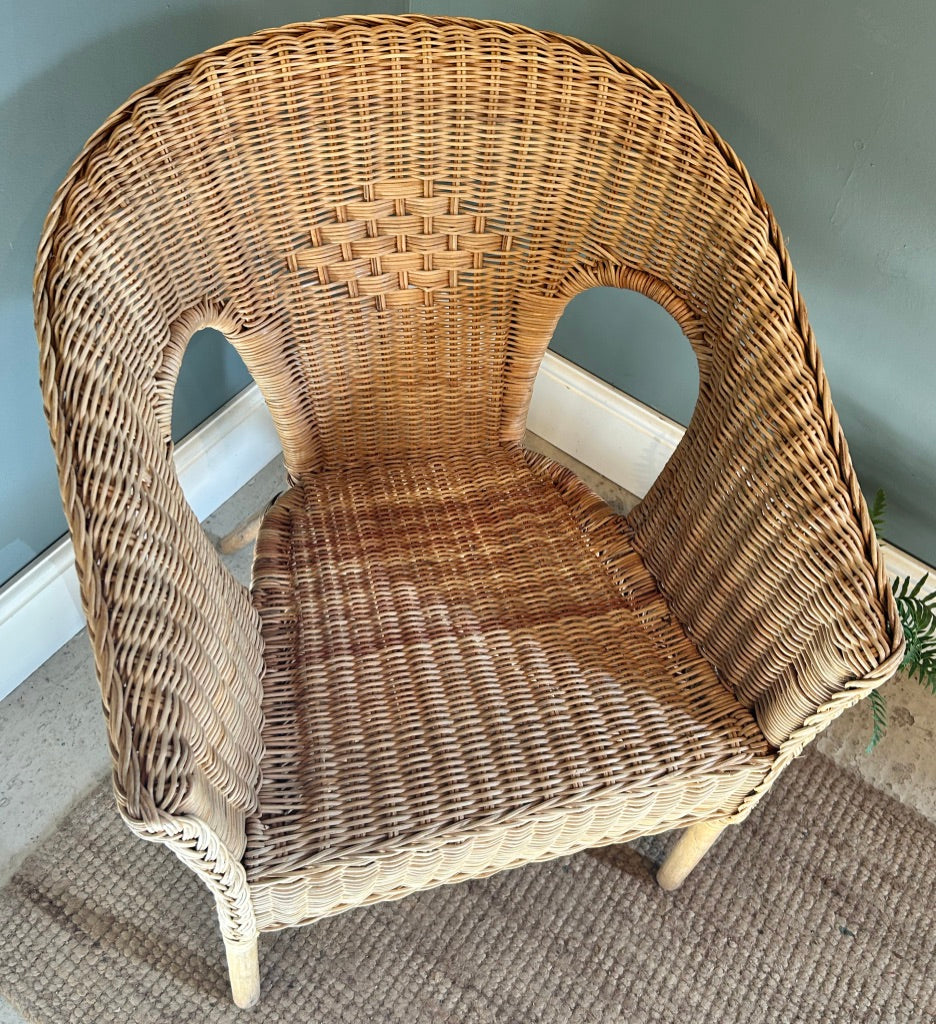 Wicker Arm Chair