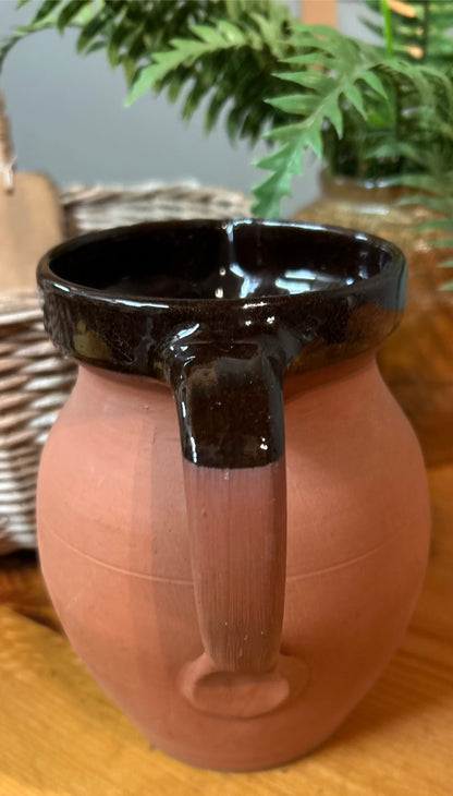 Vintage Brannam Terracotta Jug