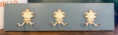 Painted Reclaimed Coat Hooks - Distressed Shabby Finish