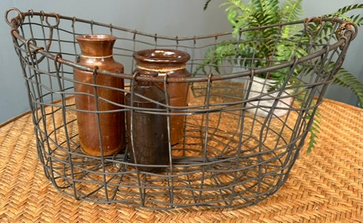 Vintage Wire Basket