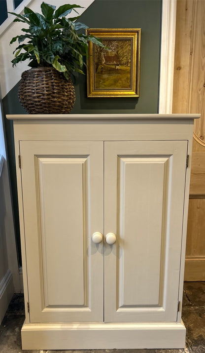Painted Pine Cupboard with Shelving