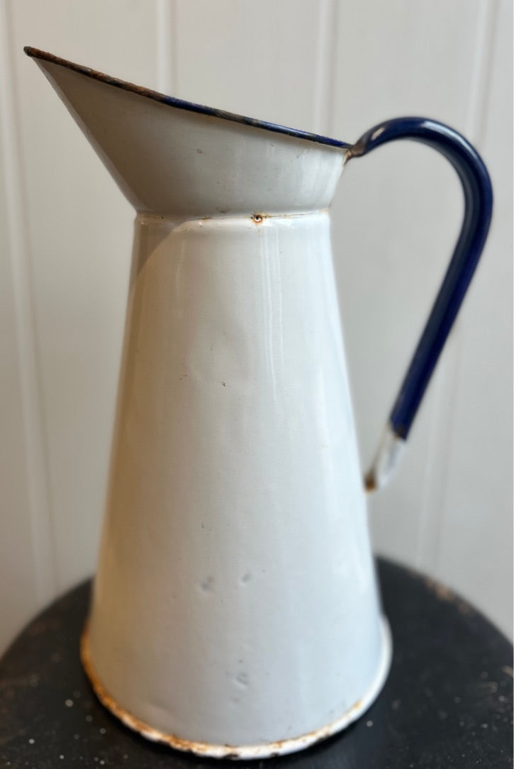 Vintage Enamel Jug