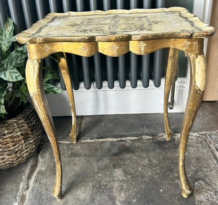 Vintage Florentine Side Table