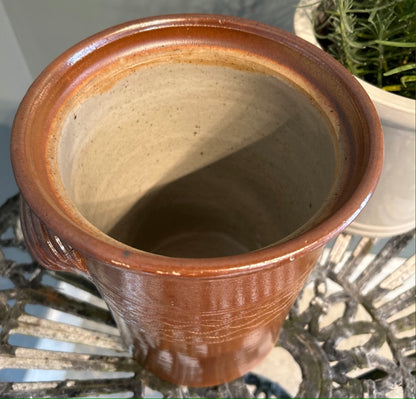 Vintage Salt Glaze Jar - Antique Vessel - Wine Cooler