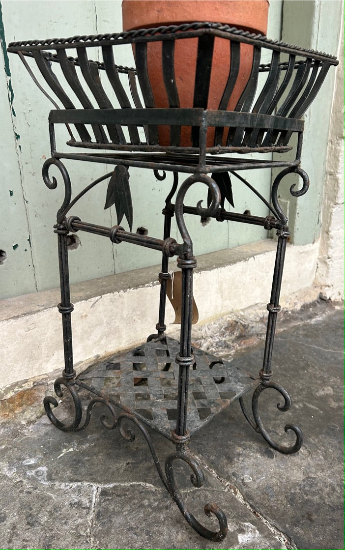 Vintage Cast Iron Plant stand