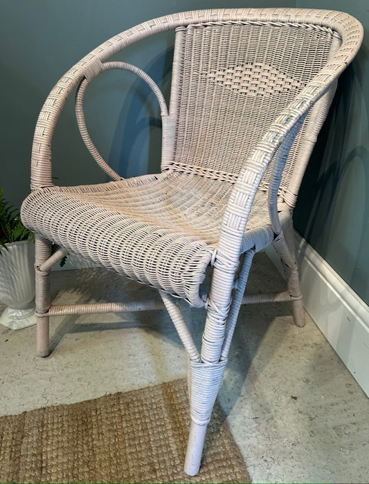 Vintage Lloyd Loom Wicker Chair