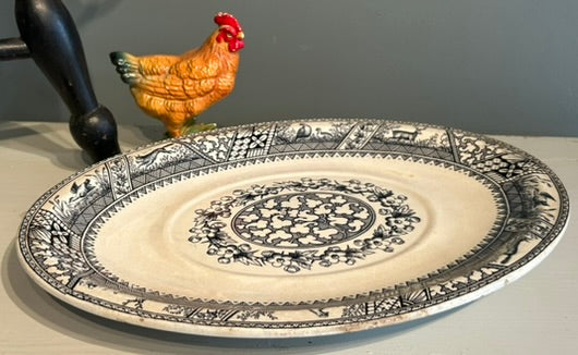Vintage Oval Plate - Wedgewood Melton