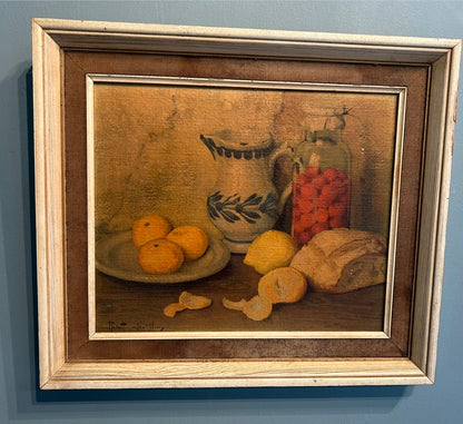 Vintage Still life Painting- Signed Robert Chailloux