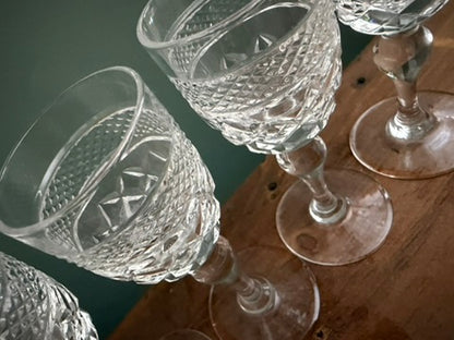Set of 4 Vintage Sherry / Port Glasses