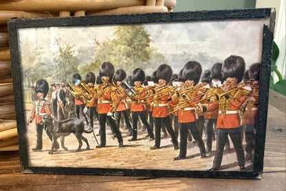 Small Vintage Grenadier Guards Print Framed