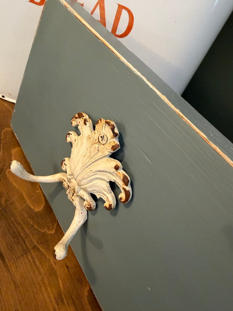 Painted Reclaimed Coat Hooks - Distressed Shabby Finish