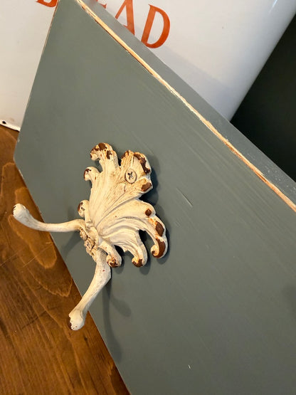 Painted Reclaimed Coat Hooks - Distressed Shabby Finish
