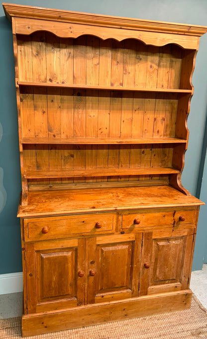Vintage Pine Kitchen Dresser