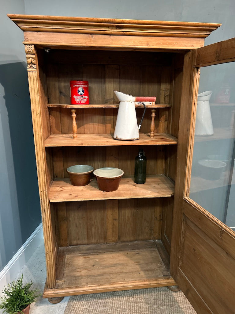 Antique Pine House Keepers Cupboard