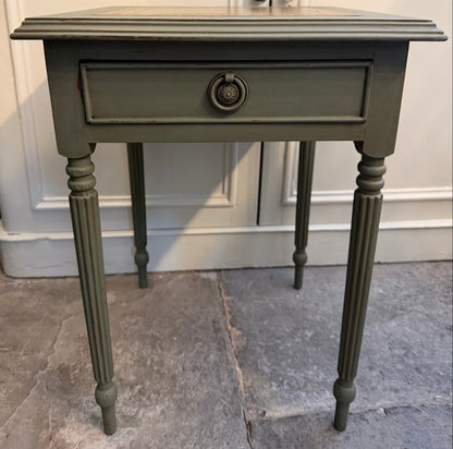 Vintage Painted Side Table
