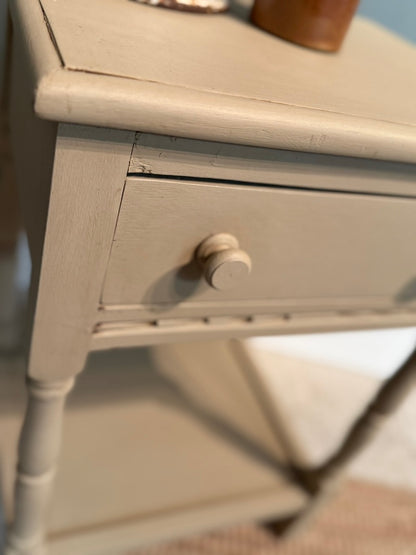 Vintage Painted Side Table / Bedside