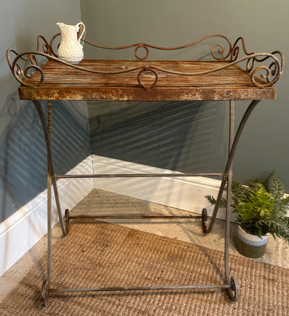Vintage Garden Tray Table