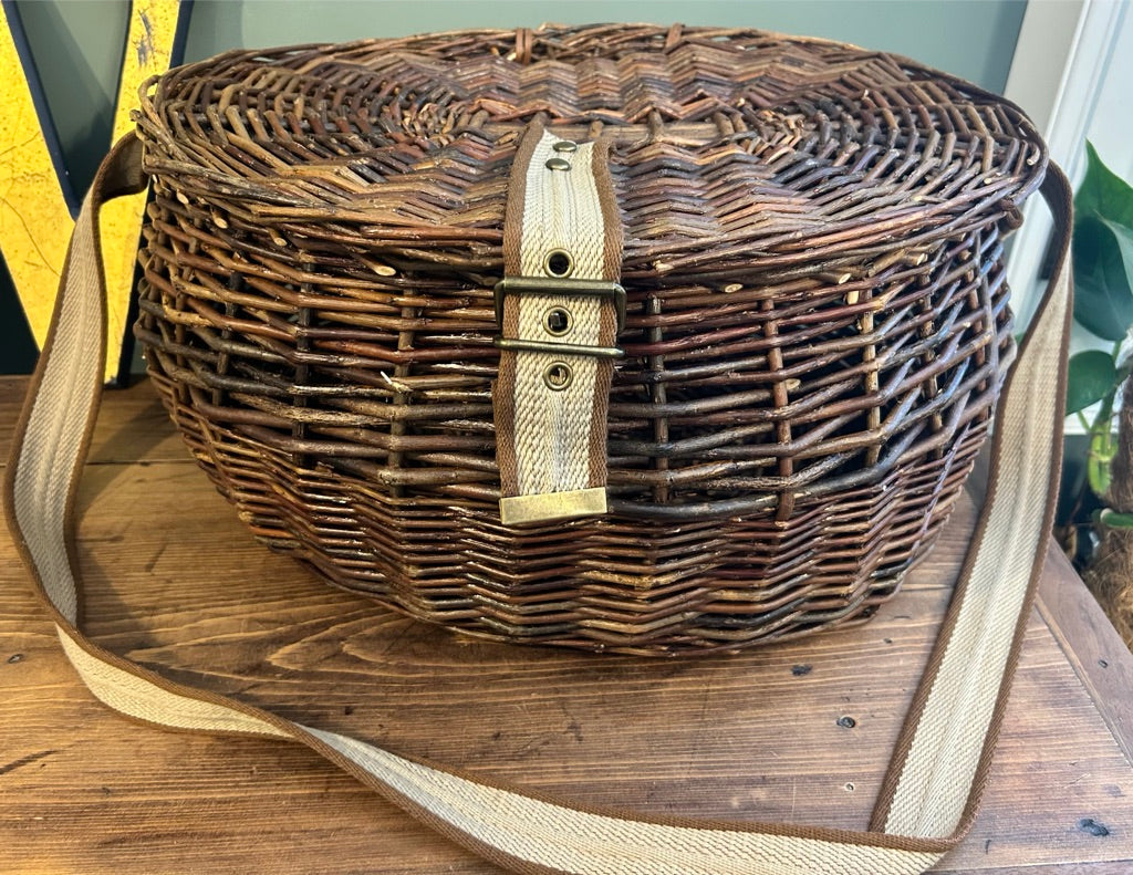 Vintage Fishing Basket