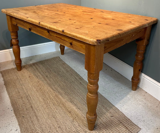 Small Pine Farmhouse Table