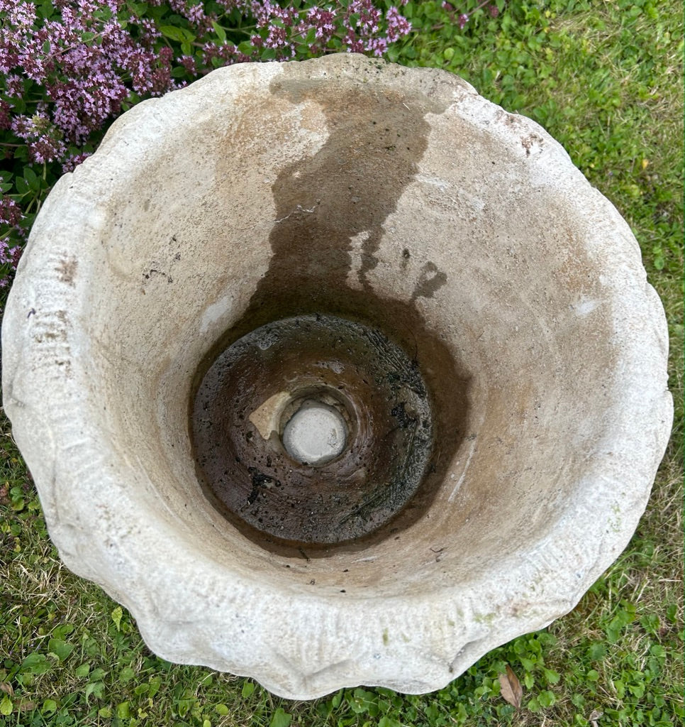 Concrete Garden Pot - Pineapple Shape