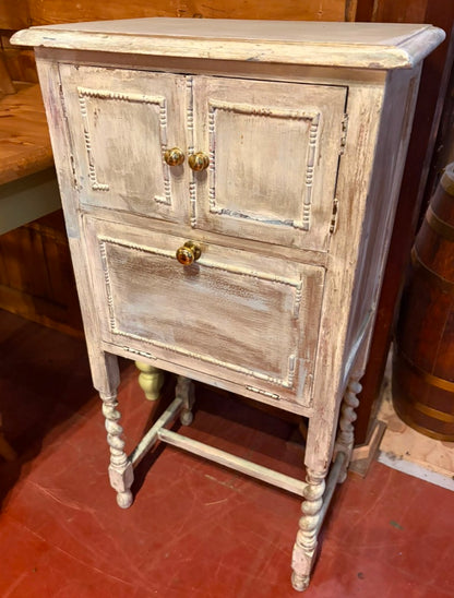 Vintage Painted Drinks / Side Cupboard