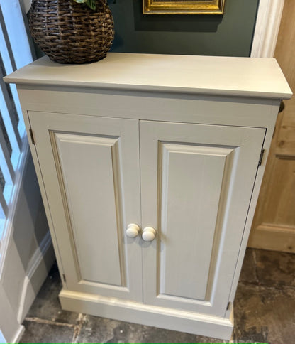 Painted Pine Cupboard with Shelving