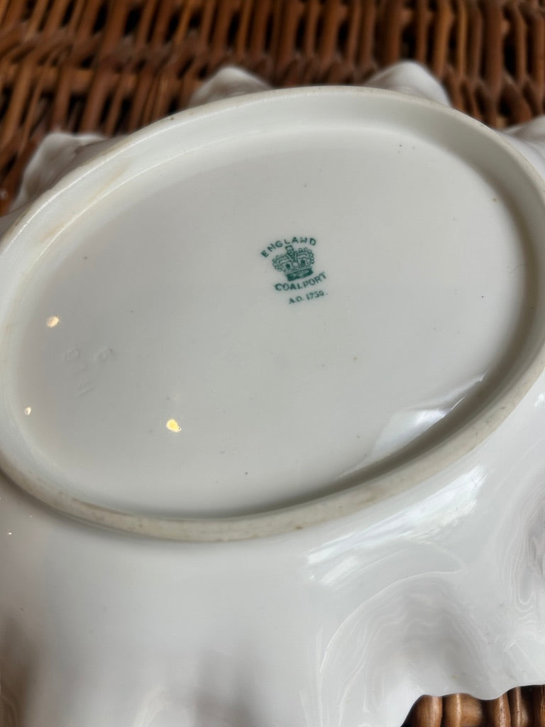 Vintage Coalport White Bowl