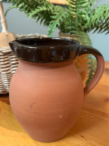 Vintage Brannam Terracotta Jug