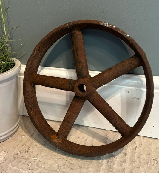 Rustic Small Reclaimed Wheel