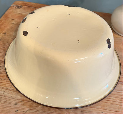 Vintage Enamel Bowl