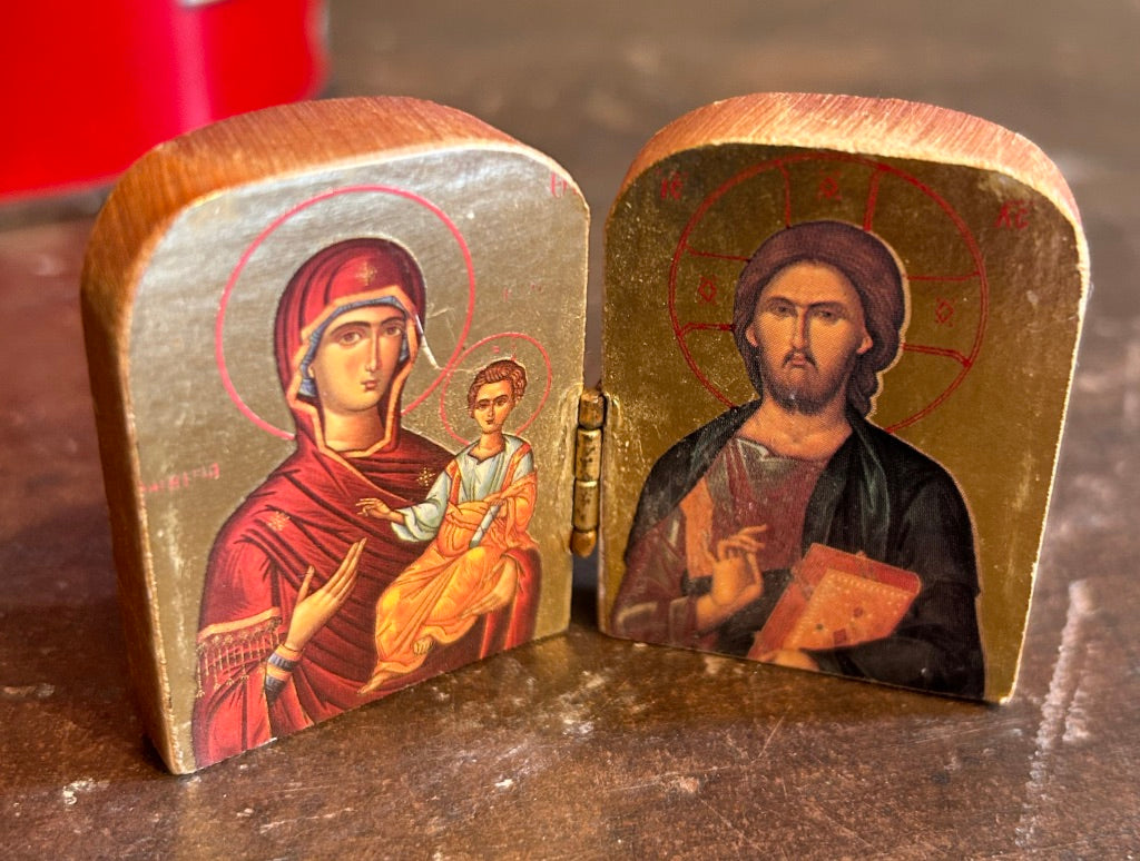 Religious Crypt - Hinged Wooden blocks