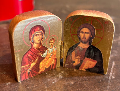 Religious Crypt - Hinged Wooden blocks