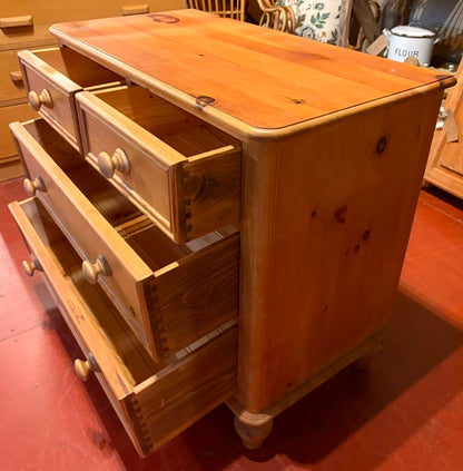 Small Pine Chest of Drawers