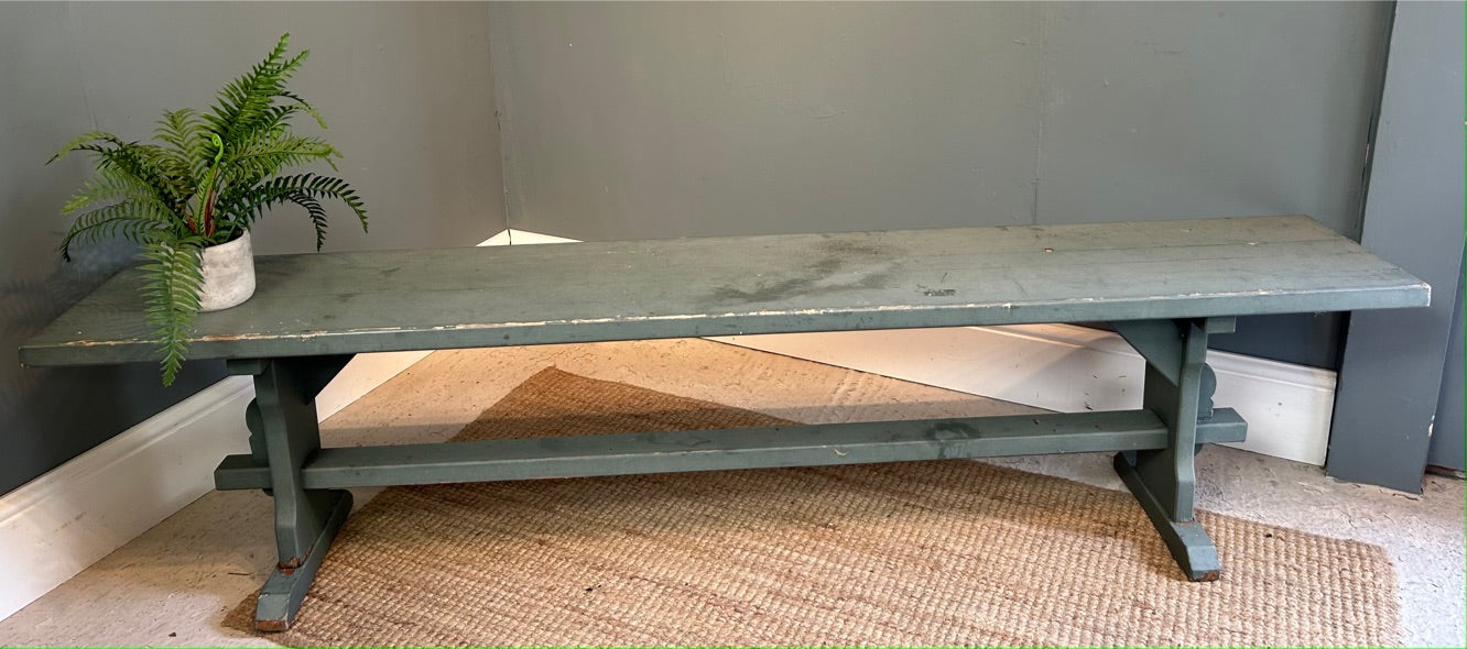 Rustic Pine Painted 6ft Bench