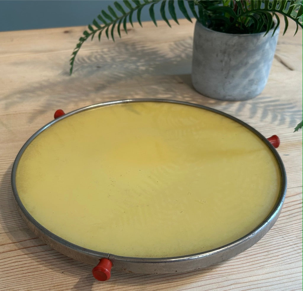 1950's Mid Century Rotating Cake Stand