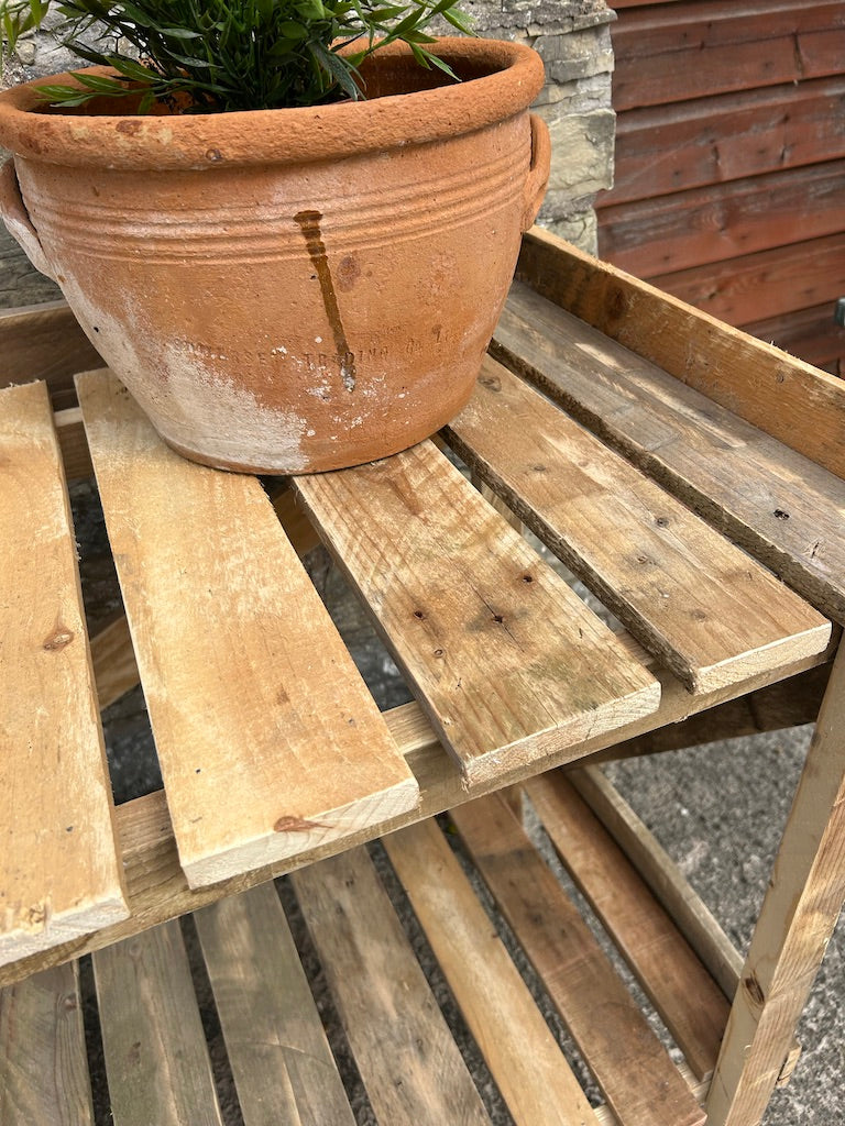 Rustic Potting  Garden Table