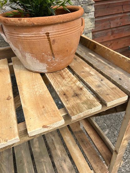 Rustic Potting  Garden Table