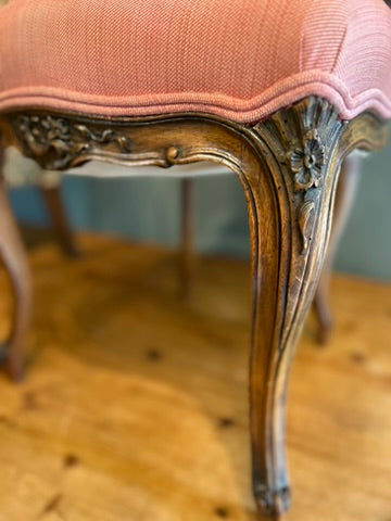 Set of 4 French Victorian Antique Dining Chairs